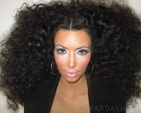 Haute Or Hot A** Mess : Kim Kardashian Tries Her Hand At Being ‘Diana Ross’