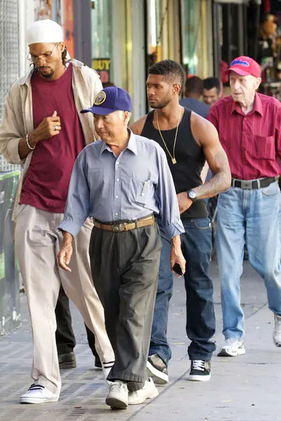 [Photos] Usher Makes First Public Appearance Since Winning Custody