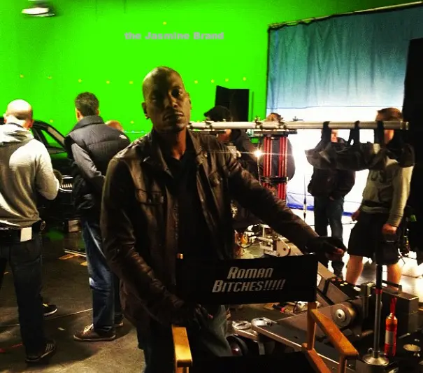 A Chest Naked Trey Songz + Tyrese On ‘Fast & Furious Set’
