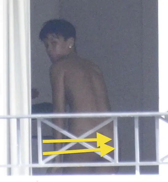 Stop & Stare: Rihanna Gets Accidentally Bucket Naked On Hotel Balcony