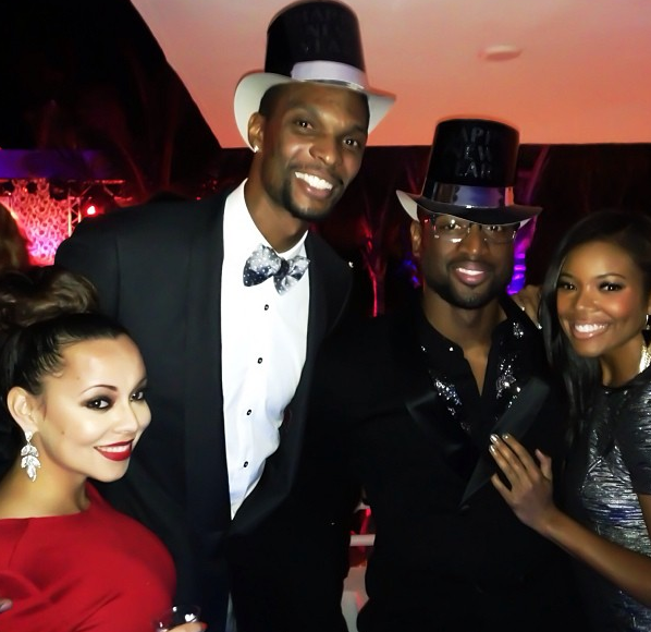 NBA Ballers Lebron James, D.Wade Cake + ATL Reality Stars Throw NYE House Party