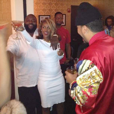 Rick Ross’ Girlfriend, Shateria, Says ‘Front Row’ Was Initially A T-Shirt Line + Celebrates B-Day in Vegas