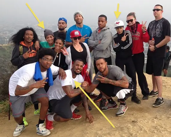 [Photos] Lala, The Game & Celeb Friends Get Physical, Take Over Runyon Canyon