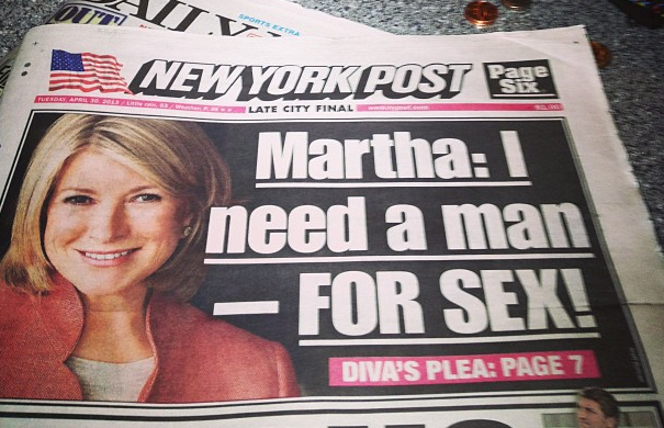 [WATCH] Martha Stewart Puts Catfish Fears Aside, Joins Match.com: I’d Like To Go To Bed With Somebody