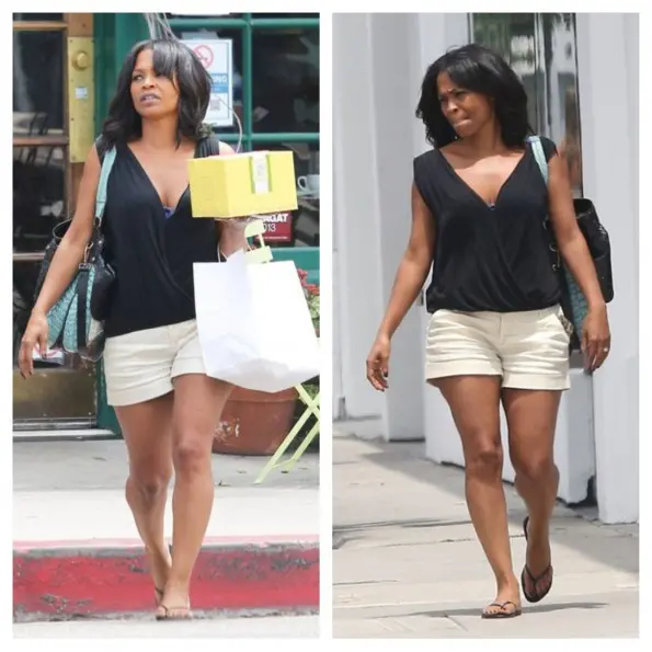 nia long-la shopping 2013-the jasmine brand
