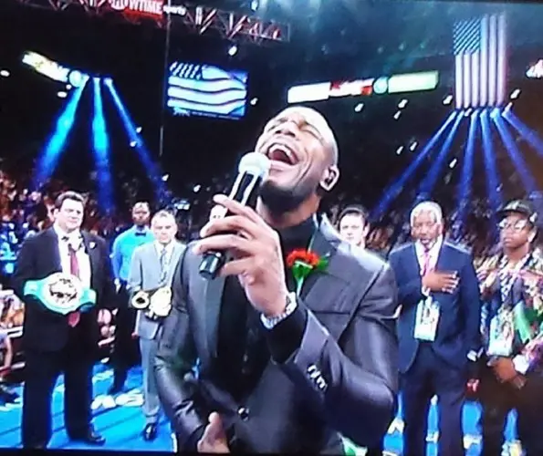 tank-performs-national anthem mayweather fight-the jasmine brand