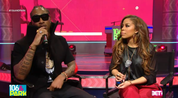 [WATCH] Newly Engaged Future Visits BET’s 106 & Park, Explains How It Feels To Be A Power Couple w/ Fiance, Ciara
