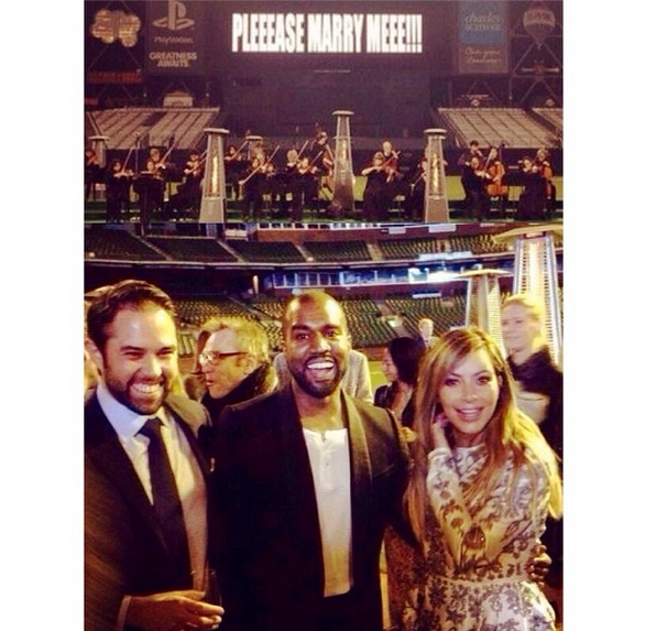 Kanye West’s Proposal to Kim Kardashian Allegedly Filmed for Reality TV Show + Watch the Engagement Video