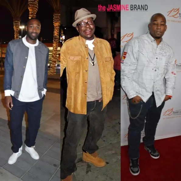 gilbert arenas-bobby brown-dennis white-celebrity photos-the jasmine brand