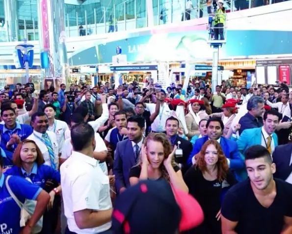 kelly rowland-crowd-dubai the jasmine brand