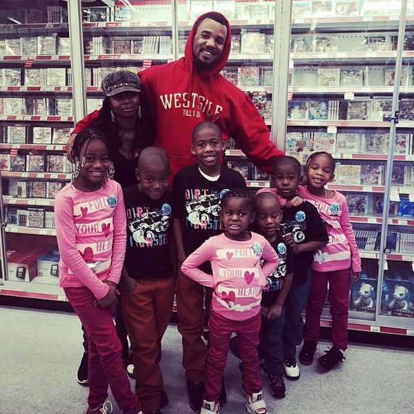 The Game Plays Santa, Spends $5k On the Kids of His Murdered Friend