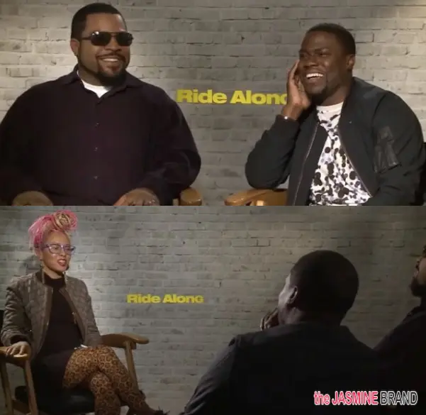 [INTERVIEW] Kevin Hart & Ice Cube Talk ‘Ride Along’, Chocolate Droppa & Questions For God