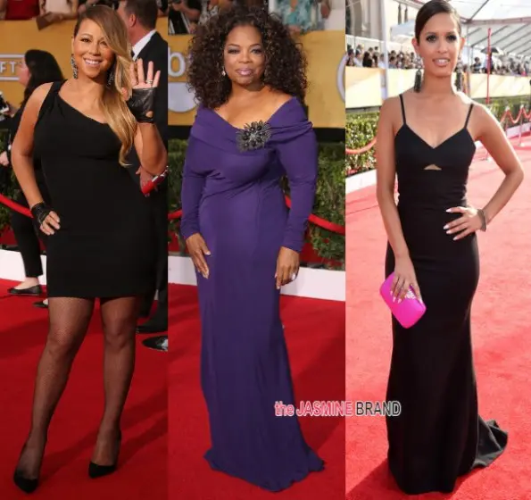 mariah carey-oprah-rocsi diaz-SAG awards 2014-the jasmine brand