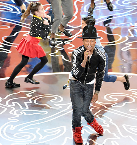 [WATCH] Pharrell Williams Brings ‘Happy’ Performance to Oscars