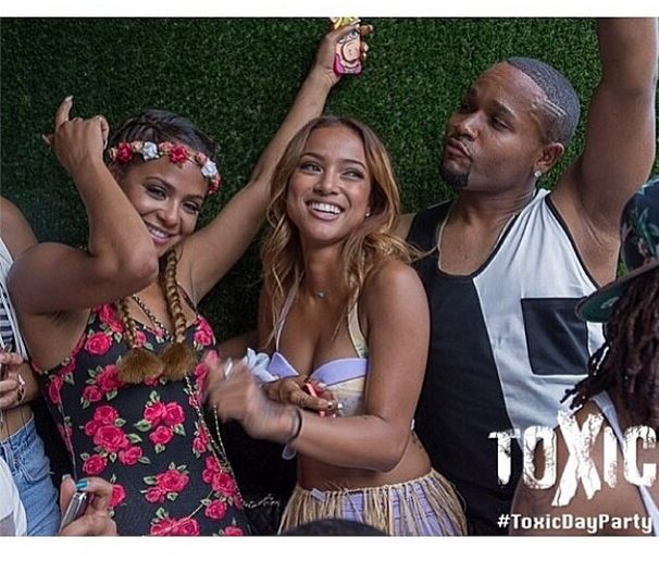 Spotted. Stalked. Scene. Cassie, Christina Milian Celebrate Karrueche’s Birthday at ‘Toxic Day Party’