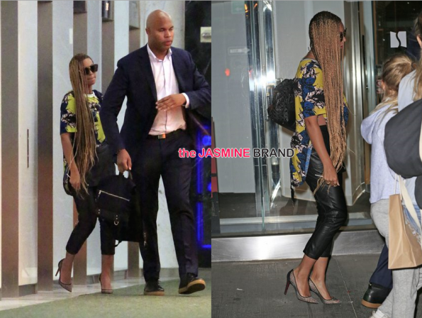 beyonce-debuts braids nyc 2014-the jasmine brand