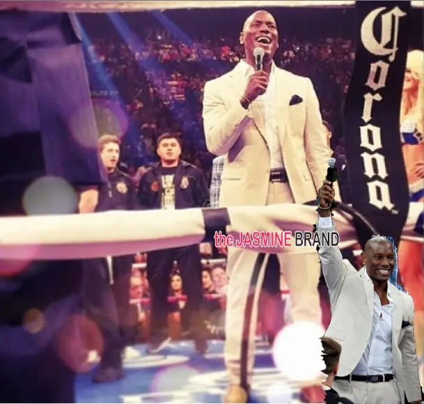 [WATCH] Tyrese Calls His National Anthem Performance, At Mayweather Fight ‘Horrible’