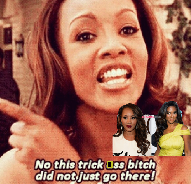 New Enemies! Vivica Fox Calls Kenya Moore A Phone Stealing Trick