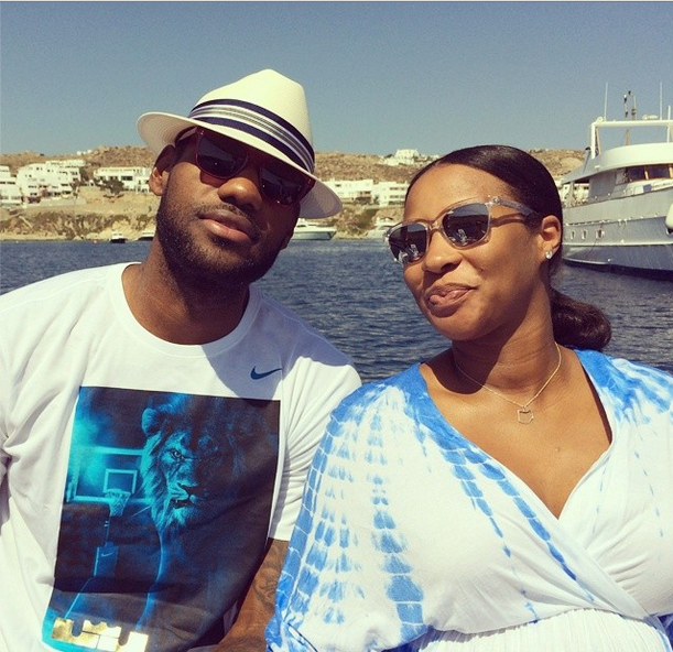 [Ovary Hustlin’] LeBron James & Wife Announce Unborn Child’s Name