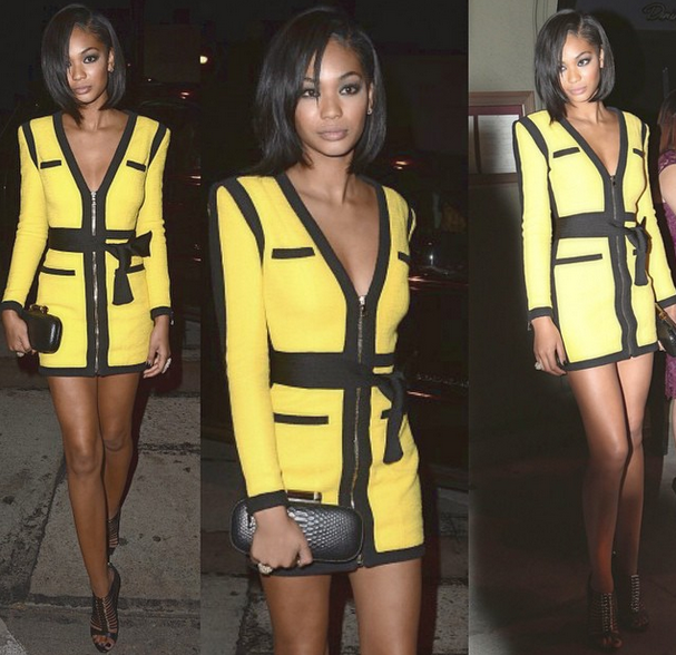 Celebrity Outfits of the Week: Chanel Iman, Beyonce, Tamera Mowry, Joan Smalls, Kim Kardashian & Porsha Williams