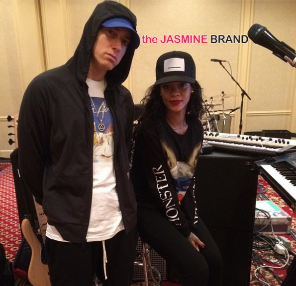 eminem-filing lawsuit-concert rihanna rose bowl-counterfeiters illegal products the jasmine brand