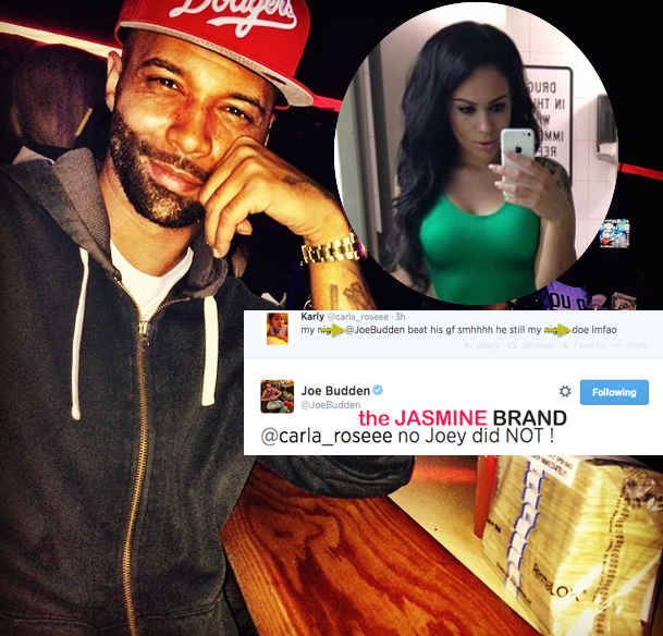 [Photos] Rapper Joe Budden Denies Brutally Beating Up Girlfriend