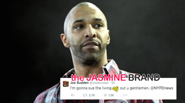 rapper joe budden threatens to sue nypd-the jasmine brand