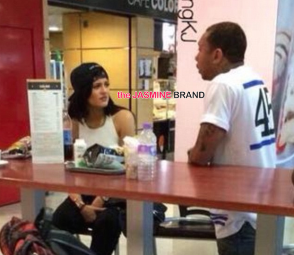 Kylie, Tyga in France