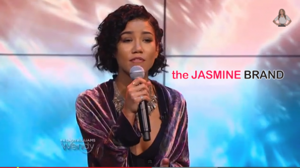 Singer Jhene Aioko-Performs The Pressure-Wendy Williams Show 2014-the jasmine brand