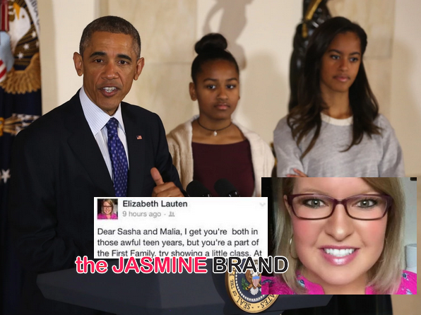 GOP Aide Chastises Obama’s Daughters: ‘Try Showing A Little Class’ — Later Apologizes