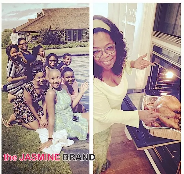 Celebrity Thanksgiving Photos: Oprah, Rita Ora, Jesse Williams, Alicia Keys, Angela Simmons