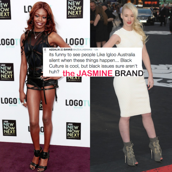 Azealia Banks-Vs Iggy Azalea Beef-the jasmine brand