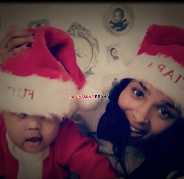 Ciara & Baby Future Play Santa [VIDEO]