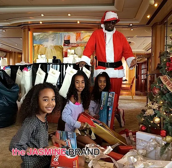 Celebrity Christmas Photos: Oprah, Diddy, Rita Ora, Lil Wayne, Diddy, Chris Brown, Ray Rice, Kimora & Russell Simmons, Kevin Hart