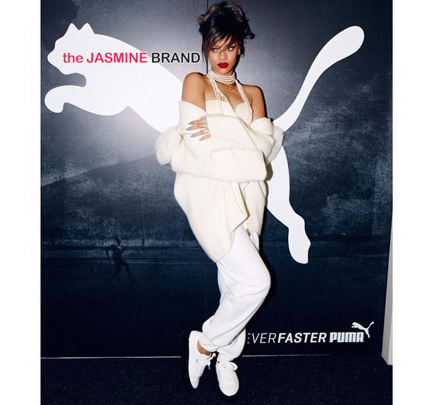 Rihanna Documents New PUMA Ambassador Deal on Instagram [Photos]