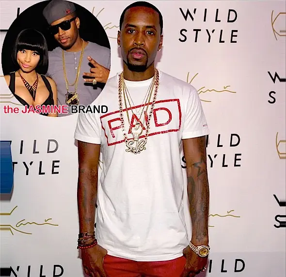 Safaree Samuels Allegedly Severely Depressed, Suicidal Thoughts Over Split With Nicki Minaj