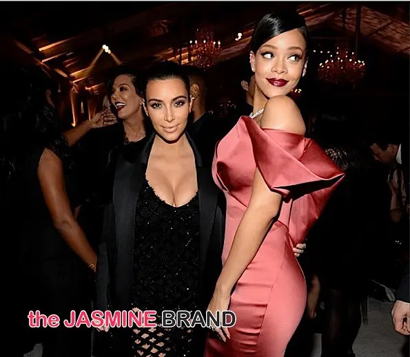 Rihanna Hosts Diamond Black Ball: Kim Kardashian, Kris Jenner, Tyrese, Salma Hayek Attend