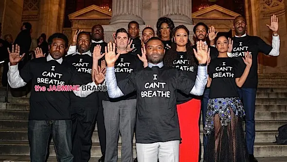 Selma Cast Rocks ‘I Can’t Breathe’ Shirts, Kevin Hart & Fiancee Sport Wedding Onesies, Khloe Kardashian’s BFF Gets Bucket Naked + Tracee Ellis Ross’ Alter Ego Emerges