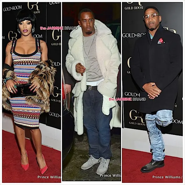 Diddy, Stevie J, Joseline Hernandez, Claudia Jordan, Erica Dixon Party At ATL’s Gold Room [Photos]