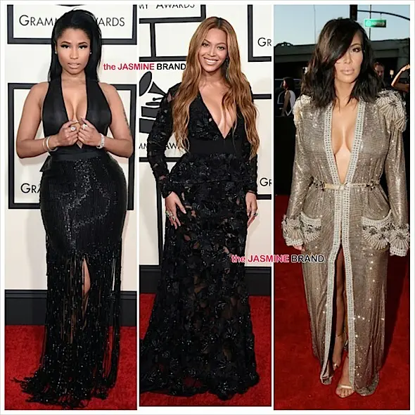 Grammy’s Red Carpet Fashion: Beyonce, Nicki Minaj, Rita Ora, Ciara, Kim Kardashian, Kanye West & More! [Photos]
