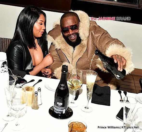 Rick Ross Hosts ATL Dinner With Girlfriend Ming Lee [Photos]