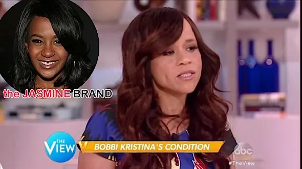 Rosie Perez Retracts Statement After Blaming Whitney Houston Biopic On Bobbi Kristina’s Hospitalization