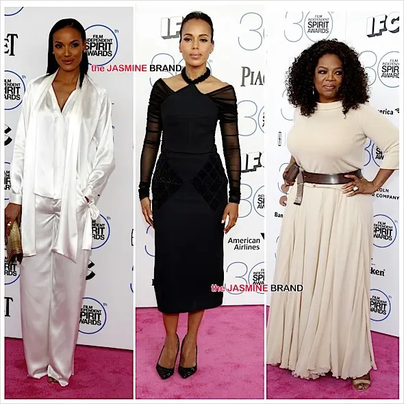 Oprah, Kerry Washington, Selita Ebanks, Common Hit ‘Independent Spirit Awards’ Red Carpet + Full Winner List [Photos]