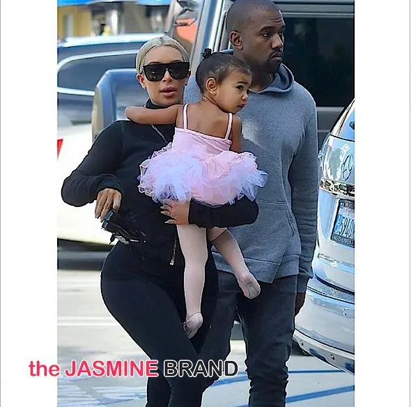 Ballet Cuteness! Kim Kardashian & Kanye West Take North to Dance Class [Photos]