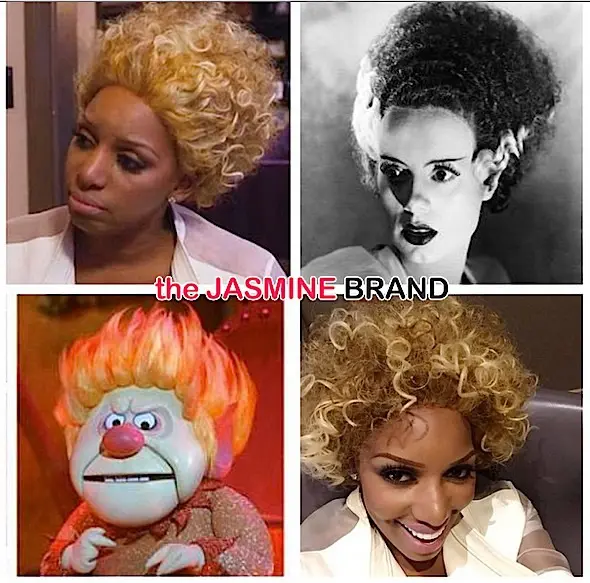NeNe Leakes Pokes Fun of Her Frankenstein Reality TV Hair [Photos]