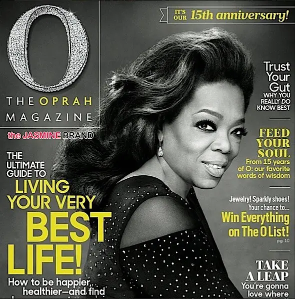 Oprah Goes Hollywood Glam For 15th Anniversary of O Magazine [Photos]