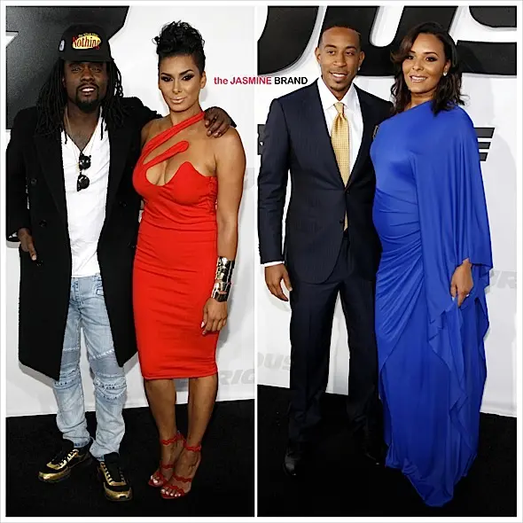 ‘Furious 7’ LA Premiere: Ludacris, Tyrese, Dwyane Johnson, Juicy J, Wale, Grace Gealey, Laura Govan, Erica Mena, Bow Wow [Photos]