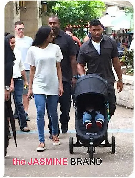 Family Time! Ciara & Russell Wilson Step Out With Baby Future [Photos]