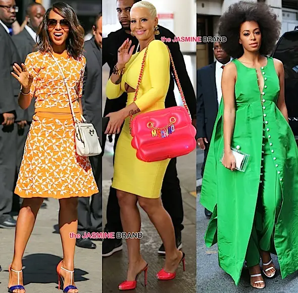 Celebrity Stalking: Amber Rose, Kerry Washington, Solange Knowles, Raven Symone, Morgan Freeman DJ Ace [Photos]