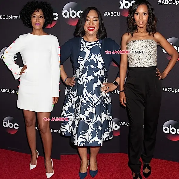 ABC Upfront Presentation: Kerry Washington, Tracee Ellis Ross, Shonda Rhimes, Anthony Anderson, Jesse Williams, Aja Naomi King & More Attend [Photos]